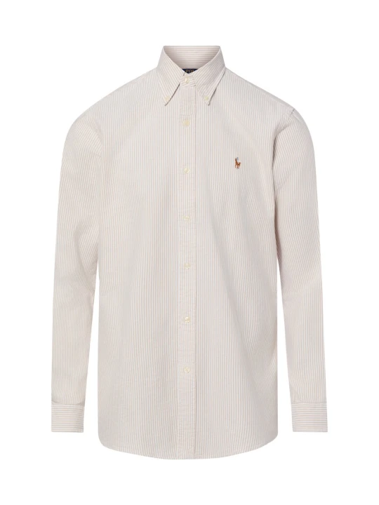 Zdjęcie produktu Polo Ralph Lauren koszula codzienna Mężczyźni Comfort Fit Bawełna (100%) beżowy