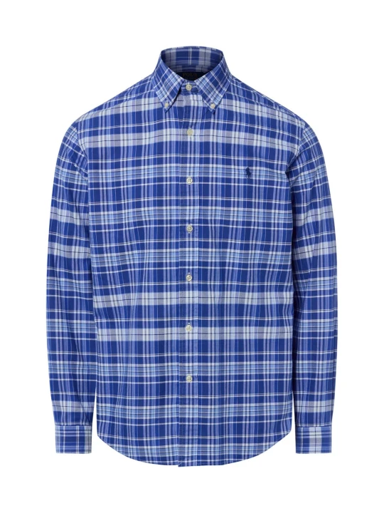 Zdjęcie produktu Polo Ralph Lauren koszula codzienna Mężczyźni Regular Fit Bawełna (100%) niebieski