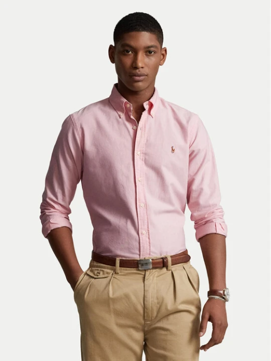 Zdjęcie produktu Polo Ralph Lauren Koszula Core Replen 710549084 Różowy Slim Fit