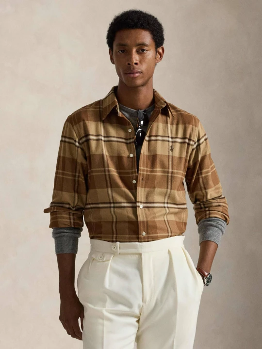 Zdjęcie produktu POLO RALPH LAUREN Koszula | Custom fit brązowy