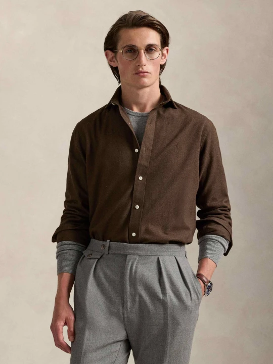 Zdjęcie produktu POLO RALPH LAUREN Koszula | Custom fit brązowy