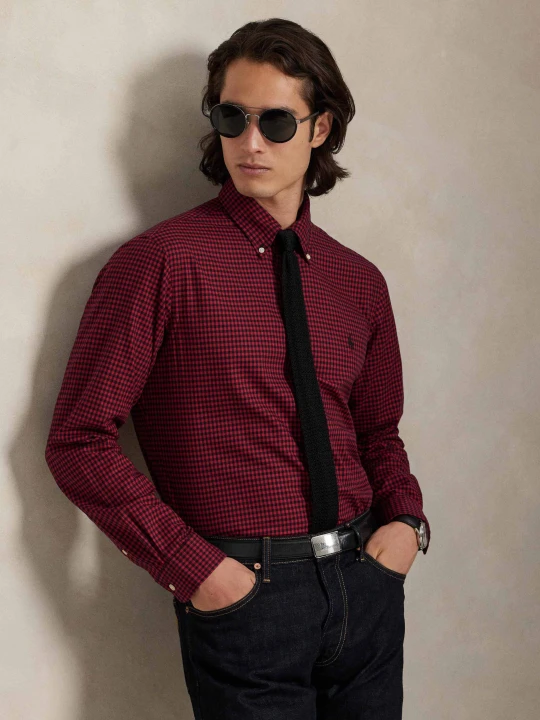 Zdjęcie produktu POLO RALPH LAUREN Koszula | Custom fit bordowy
