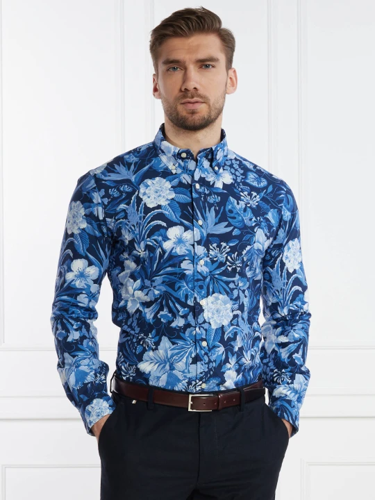 Zdjęcie produktu POLO RALPH LAUREN Koszula | Custom fit granatowy