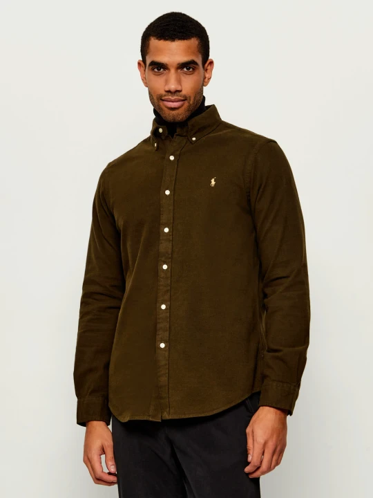 Zdjęcie produktu POLO RALPH LAUREN Koszula | Custom fit oliwkowy