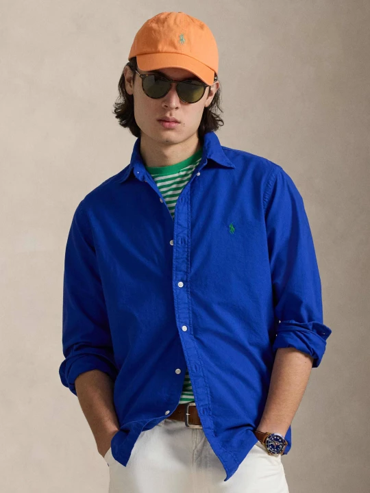 Zdjęcie produktu POLO RALPH LAUREN Koszula | Custom fit | oxford chabrowy