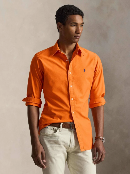 Zdjęcie produktu POLO RALPH LAUREN Koszula | Custom fit | oxford pomarańczowy