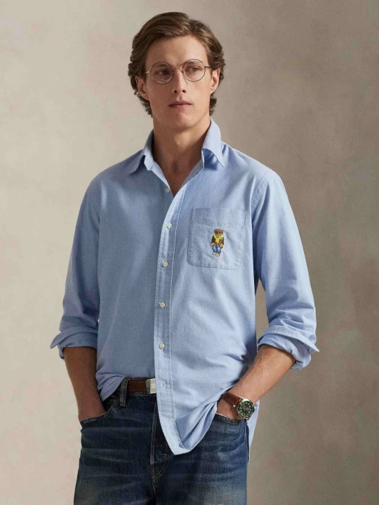 Zdjęcie produktu POLO RALPH LAUREN Koszula | Custom fit | oxford niebieski