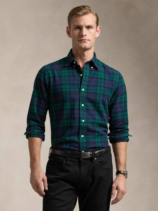 Zdjęcie produktu POLO RALPH LAUREN Koszula | Custom fit | oxford granatowy