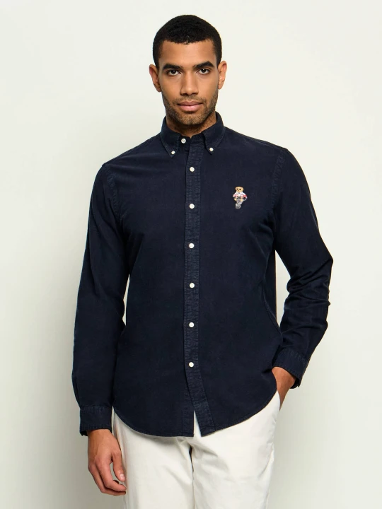 Zdjęcie produktu POLO RALPH LAUREN Koszula | Custom fit | oxford czarny