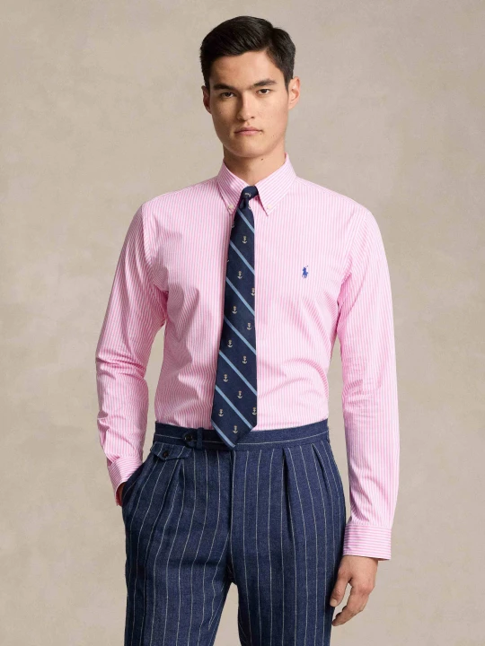 Zdjęcie produktu POLO RALPH LAUREN Koszula | Custom fit | stretch różowy