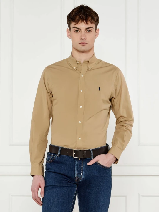 Zdjęcie produktu POLO RALPH LAUREN Koszula | Custom fit | stretch beżowy