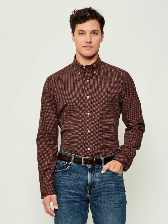 Zdjęcie produktu POLO RALPH LAUREN Koszula | Custom slim fit bordowy