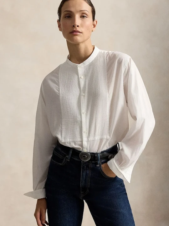 Zdjęcie produktu Polo Ralph Lauren koszula damska bawełniana biały
