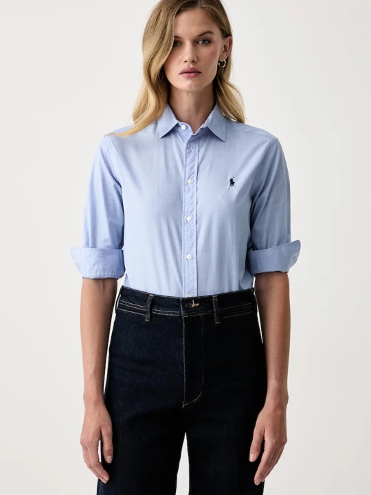 Zdjęcie produktu Polo Ralph Lauren koszula damska bawełniana niebieski