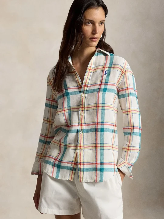 Zdjęcie produktu Polo Ralph Lauren koszula damska lniana