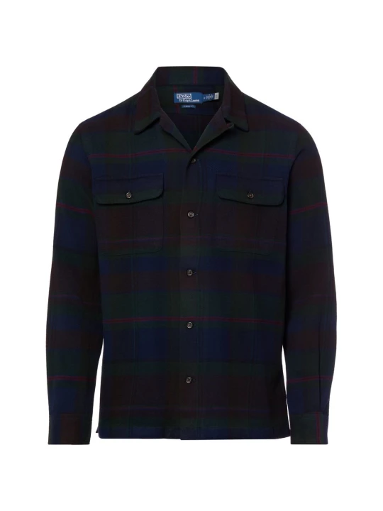 Zdjęcie produktu Polo Ralph Lauren koszula flanelowa Mężczyźni Regular Fit Bawełna (100%) niebieski | zielony | czerwony