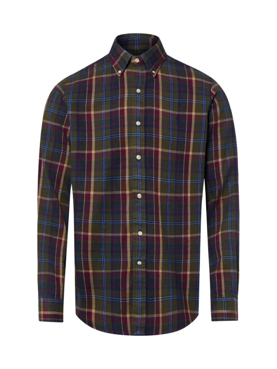Zdjęcie produktu Polo Ralph Lauren koszula flanelowa Mężczyźni Regular Fit Bawełna zielony