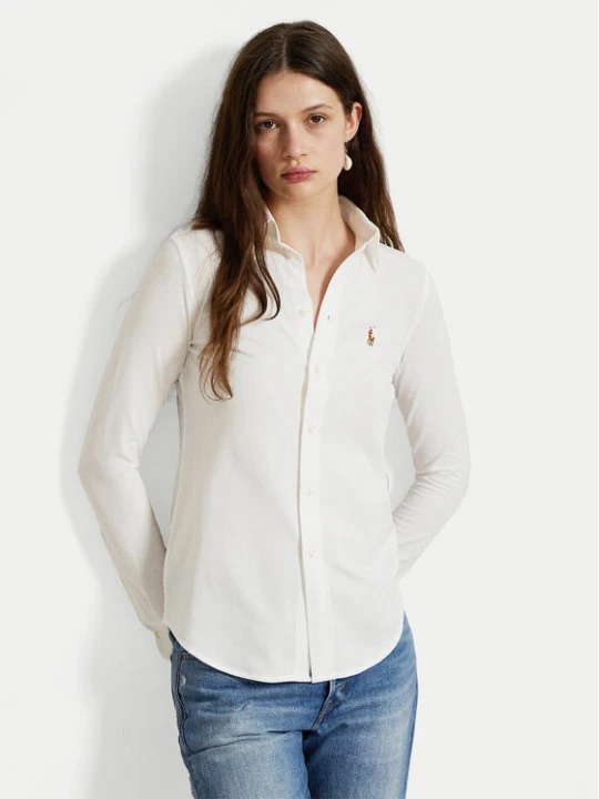 Zdjęcie produktu Polo Ralph Lauren Koszula Heidi 211664427003 Biały Slim Fit