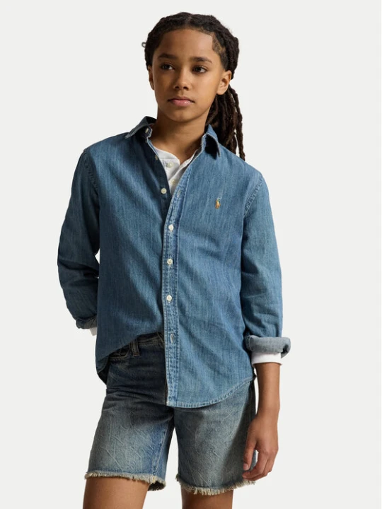 Zdjęcie produktu Polo Ralph Lauren Koszula jeansowa 323713843001 Niebieski Regular Fit