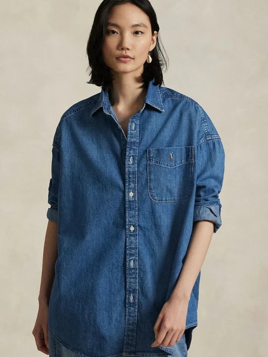 Zdjęcie produktu Polo Ralph Lauren koszula jeansowa niebieski