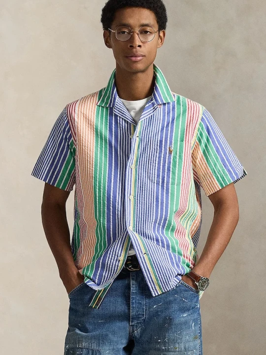 Zdjęcie produktu Polo Ralph Lauren koszula męska bawełniana niebieski