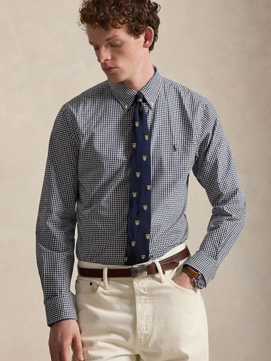 Zdjęcie produktu Polo Ralph Lauren koszula męska bawełniana niebieski