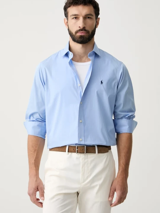 Zdjęcie produktu Polo Ralph Lauren koszula męska bawełniana niebieski