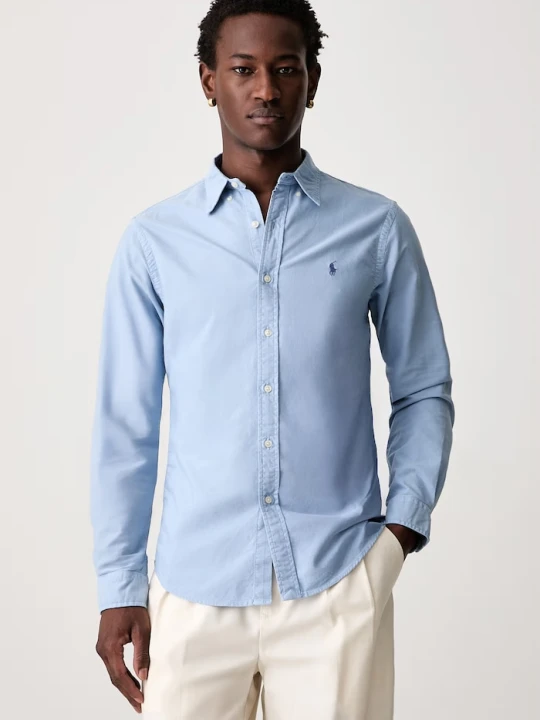 Zdjęcie produktu Polo Ralph Lauren koszula męska bawełniana niebieski