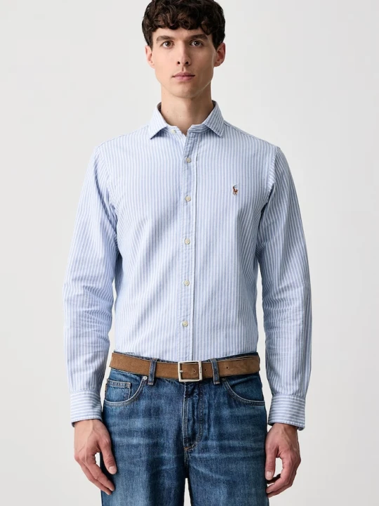 Zdjęcie produktu Polo Ralph Lauren koszula męska bawełniana niebieski