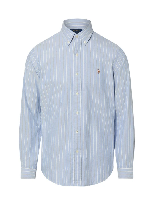 Zdjęcie produktu Polo Ralph Lauren Koszula Mężczyźni Regular Fit Bawełna niebieski | biały