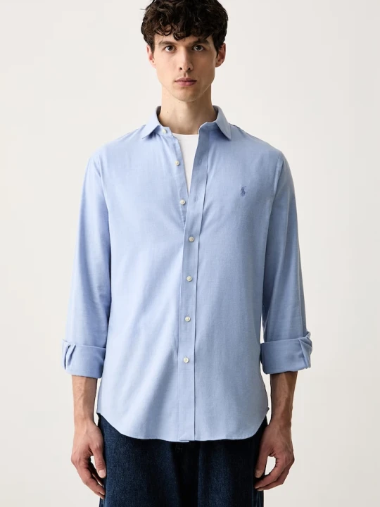 Zdjęcie produktu Polo Ralph Lauren koszula męska z bawełną niebieski