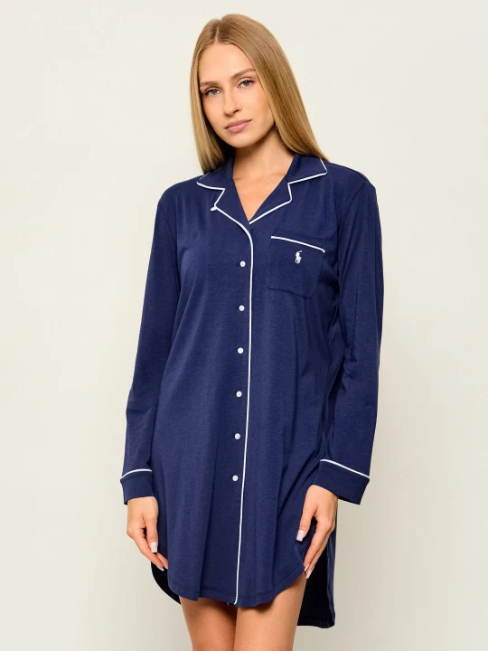 Zdjęcie produktu POLO RALPH LAUREN Koszula nocna | Regular Fit granatowy