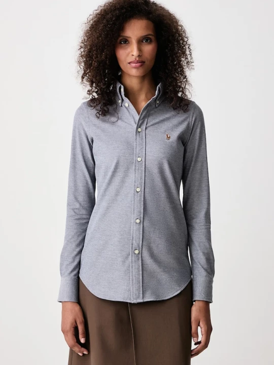 Zdjęcie produktu Polo Ralph Lauren koszula oxford damska bawełniana granatowy