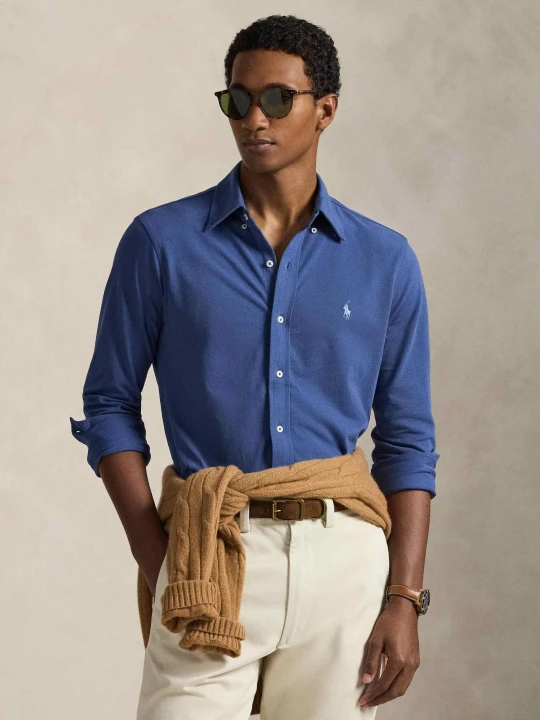Zdjęcie produktu POLO RALPH LAUREN Koszula Oxford | Regular Fit | feather weight twill niebieski