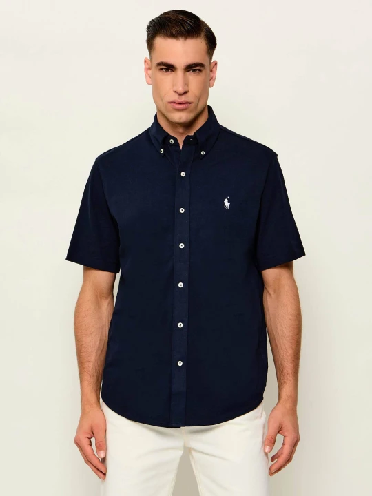 Zdjęcie produktu POLO RALPH LAUREN Koszula | Regular Fit | weathered mesh granatowy