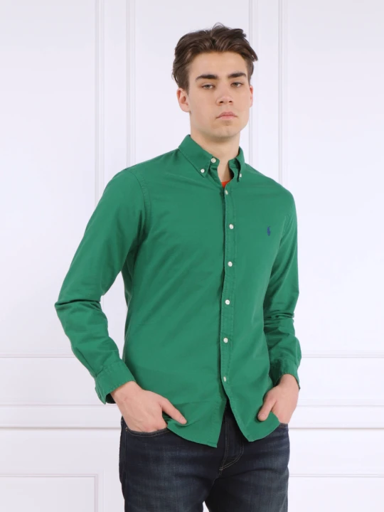 Zdjęcie produktu POLO RALPH LAUREN Koszula | Slim Fit zielony