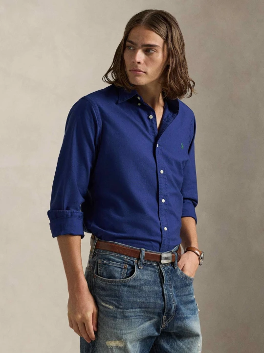 Zdjęcie produktu POLO RALPH LAUREN Koszula | Slim Fit | oxford granatowy