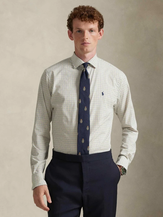 Zdjęcie produktu POLO RALPH LAUREN Koszula | Slim Fit | stretch beżowy