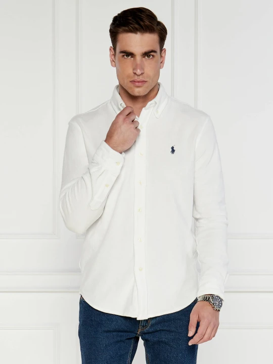 Zdjęcie produktu POLO RALPH LAUREN Koszula TERRY | Regular Fit biały