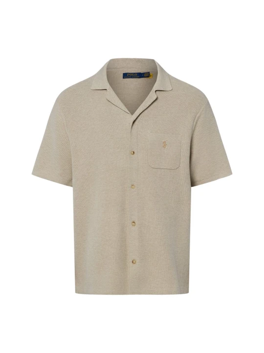 Zdjęcie produktu Polo Ralph Lauren koszula z dzianiny Mężczyźni Bawełna (100%) beżowy