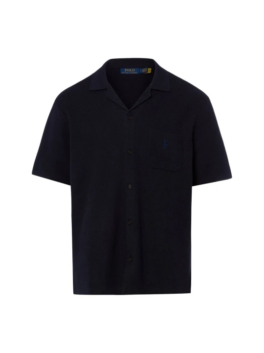 Zdjęcie produktu Polo Ralph Lauren koszula z dzianiny Mężczyźni Bawełna (100%) niebieski