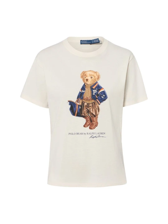 Zdjęcie produktu Polo Ralph Lauren Koszulka Kobiety Bawełna (100%) beżowy