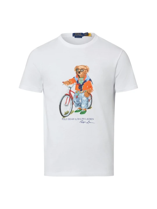 Zdjęcie produktu Polo Ralph Lauren Koszulka Mężczyźni Bawełna biały