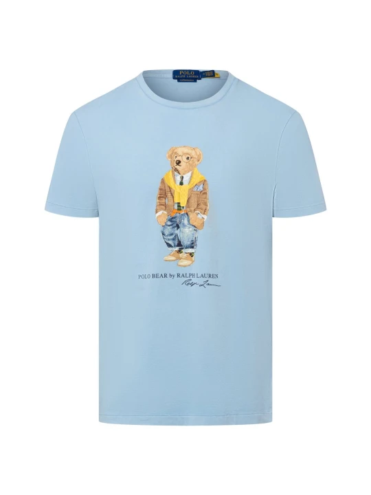 Zdjęcie produktu Polo Ralph Lauren Koszulka Mężczyźni Bawełna niebieski