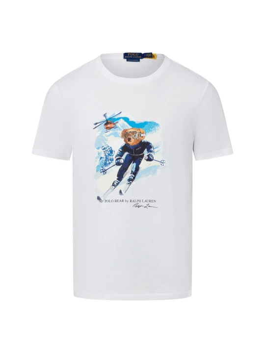 Zdjęcie produktu Polo Ralph Lauren Koszulka Mężczyźni Dżersej biały