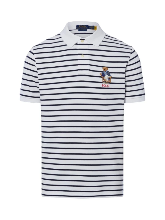 Zdjęcie produktu Polo Ralph Lauren koszulka polo Mężczyźni Bawełna (100%) niebieski|biały