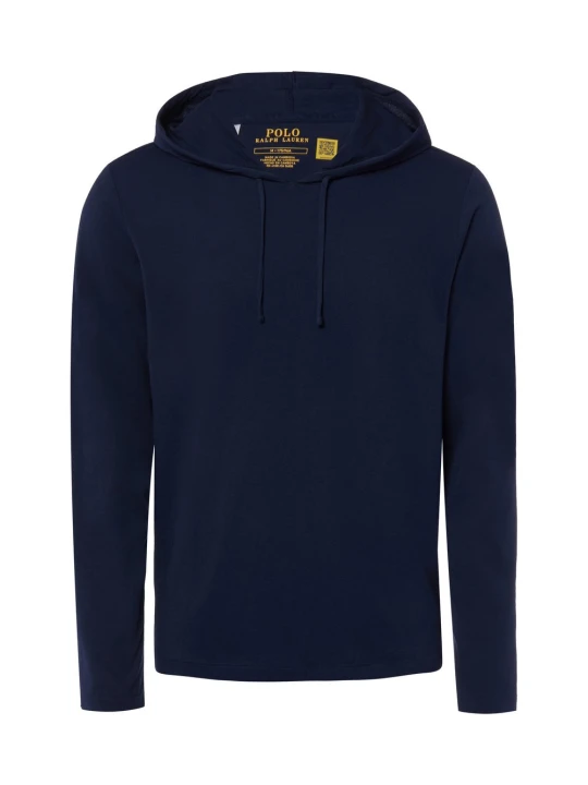 Zdjęcie produktu Polo Ralph Lauren koszulka z długim rękawem i kapturem Mężczyźni Bawełna (100%) niebieski