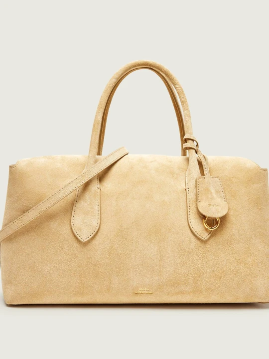Zdjęcie produktu POLO RALPH LAUREN Kuferek Bellport | zamsz beżowy