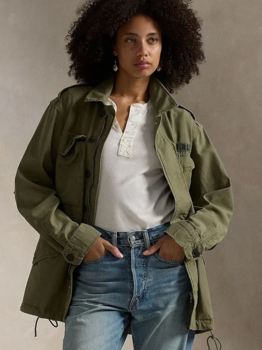 Zdjęcie produktu Polo Ralph Lauren kurtka bawełniana M51 FLD zielony