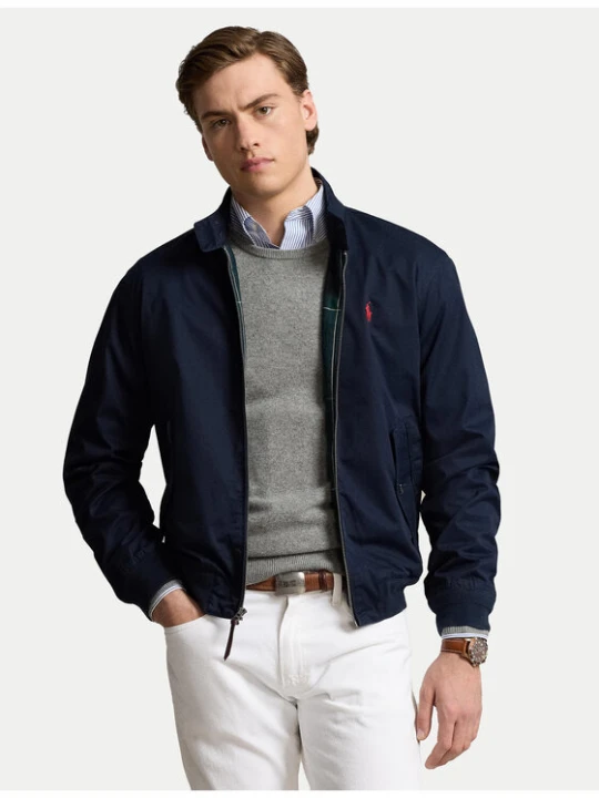 Zdjęcie produktu Polo Ralph Lauren Kurtka bomber 710923261002 Granatowy Regular Fit